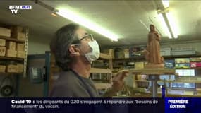 Noël: les santonniers mis à mal par la crise du Covid-19