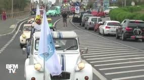 Ces amoureux de la 2CV se sont donnés rendez-vous au Portugal