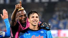 Victor Osimhen et Giovanni Simeone
