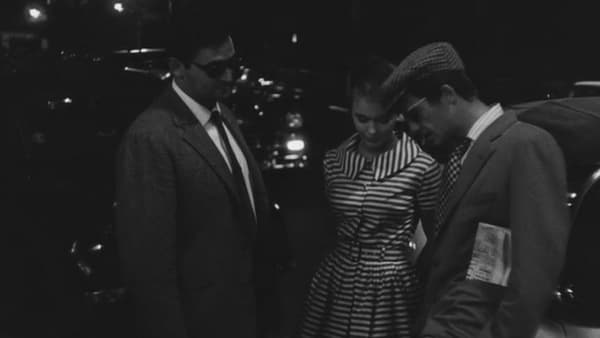 Roger Hanin, Jean Seberg et Jean-Paul Belmondo dans "A bout de souffle" de Jean-Luc Godard. Roger Hanin, Jean Seberg et Jean-Paul Belmondo dans "A bout de souffle" de Jean-Luc Godard.