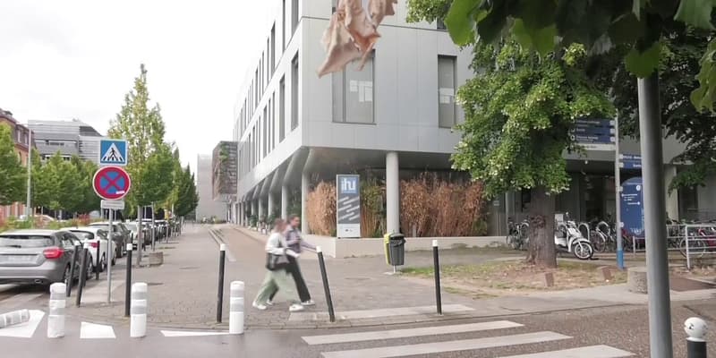 Institut hospitalo-universitaire (IHU) de Strasbourg, en septembre 2025