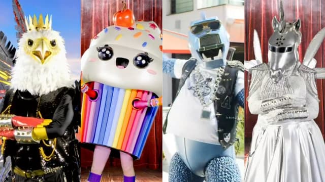 L'aigle, le cupcake, le dinosaure et la licorne de "Mask Singer"