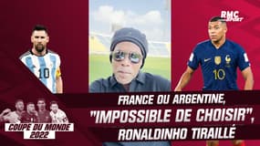 France - Agentine : "Impossible de choisir", le coeur de Ronaldinho tiraillé