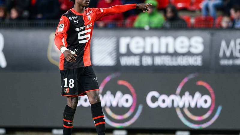 Eduardo Camavinga titulaire dans le milieu de terrain rennais