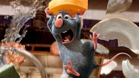 Rémy, le rat héros de Ratatouille, le dessin animé de Disney.