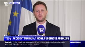 Accident dans le Lot-et-Garonne: Clément Beaune parle d'un "drame effroyable"