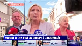 Législatives: Marine Le Pen vise "des dizaines de députés" à l'Assemblée Nationale