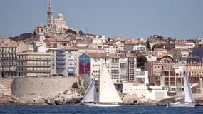 Le Vieux-Port de Marseille.