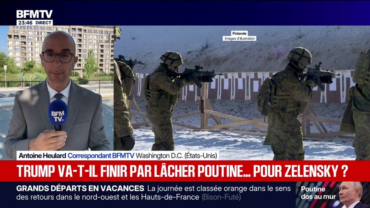 Guerre en Ukraine: Donald Trump souhaite un accord de paix entre la Russie et l'Ukraine