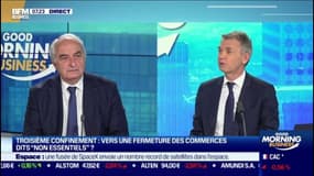Pierre Goguet (Président de CCI France): "Le couvre-feu à 18h a fait baisser en moyenne de 25% le chiffre d'affaires des commerçants"