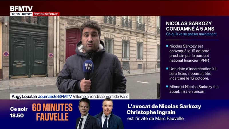"Je trouve ça injuste": la réaction des habitants du VIIIe arrondissement de Paris à la condamnation de Nicolas Sarkozy