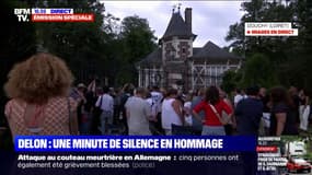 Mort d'Alain Delon: les fans de l'acteur lui rendent hommage avec une minute de silence et une chanson