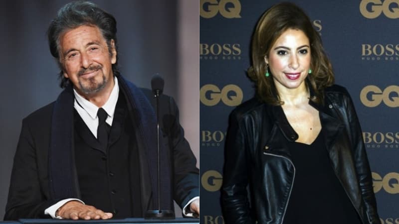 Al Pacino et Léa Salamé