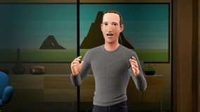 L'avatar de Mark Zuckerberg dans Horizon, le métavers de Facebook