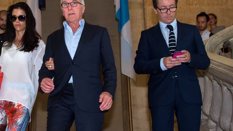 Frank McCourt et Jacques-Henri Eyraud, les futurs dirigeants de l'OM