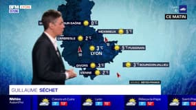 Météo Rhône: un beau soleil et des rafales de vent, jusqu'à 12°C à Lyon