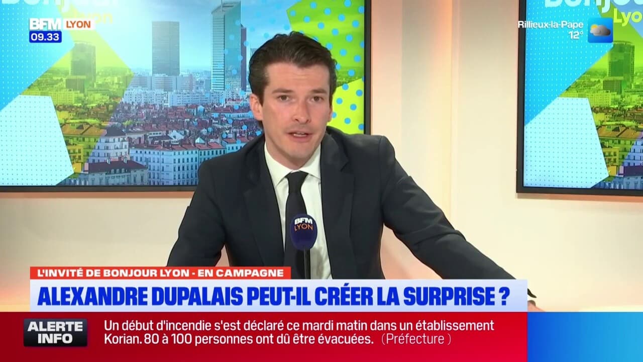 Alexandre Dupalais était l'invité de Bonjour Lyon Kép