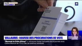 Alpes-Maritimes: hausse des procurations de vote à Vallauris