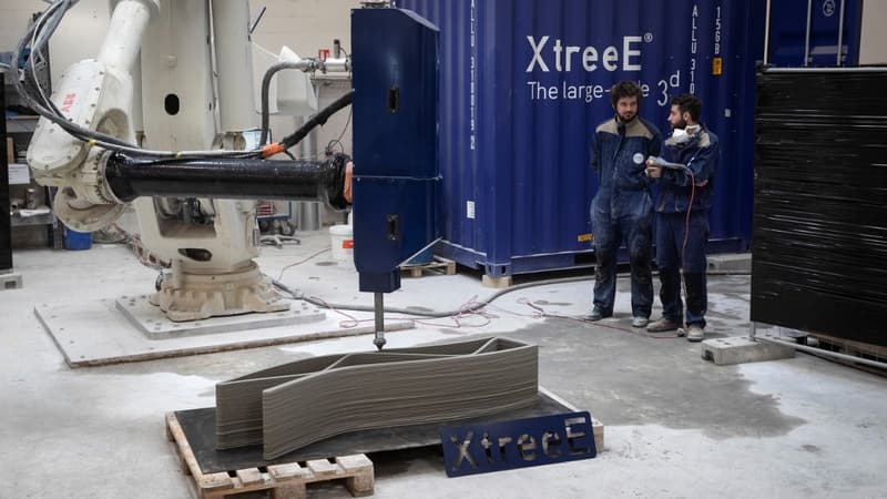 La société Xtreee a mis au point la tête d'impression de l'imprimante 3D
