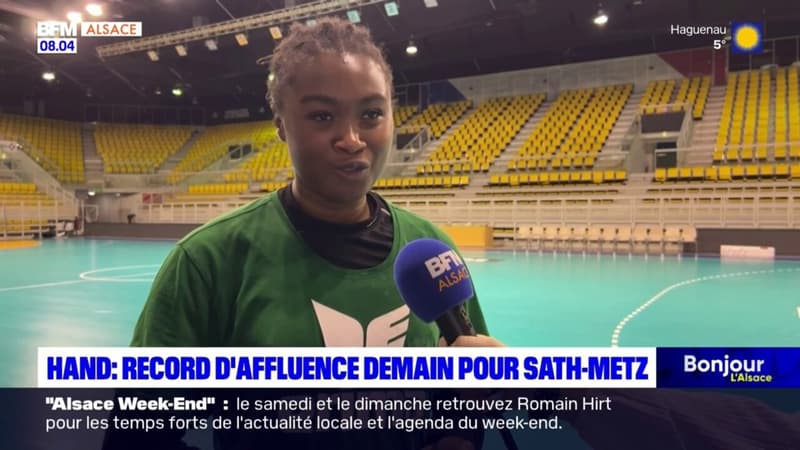 SATH-Metz: le record d'affluence pour un match de handball féminin bientôt battu? 