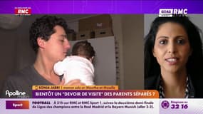 "Je suis heureuse et enchantée que le président ait repris mes mots", se félicite Sonia Jabri, maman solo