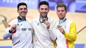 Jeux olympiques 2024 - Cyclisme sur piste - Benjamin Thomas, le 8 août 2024