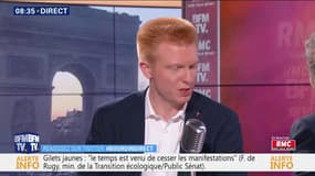 Adrien Quatennens, député France Insoumise:  "Vous pensez qu'on peut mettre tout le monde en prison ? Un policier derrière chaque personne."
