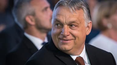 Le Premier ministre hongrois Viktor Orban à Ljubljana, le 25 juin 2021