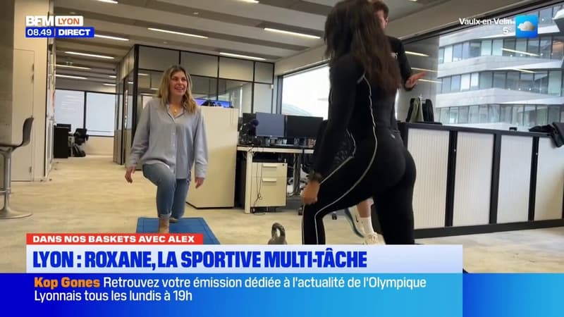 Dans nos baskets : Lyon, Roxane la sportive multi-tâche