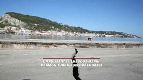Un puissant séisme sous-marin secoue la Grèce 