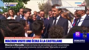 "Mbappé à l’OM? J’ai déjà essayé on n'y arrivera pas": Macron répond aux questions des enfants d'une école marseillaise