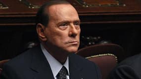Répétition: titre de la photo. / Les députés italiens se prononcent à leur tour ce samedi sur la loi de stabilité financière dont l'adoption devrait marquer la fin de la présence de Silvio Berlusconi à la tête du gouvernement. /Photo prise le 8 novembre 2