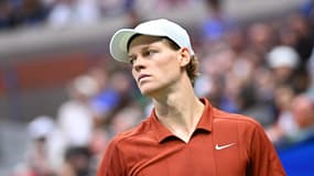 Jannik Sinner lors de sa défaite en finale de l'US Open contre Carlos Alcaraz (6-2, 3-6, 6-1, 6-4), le 7 septembre 2025