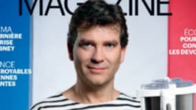 Arnaud Montebourg pose en Une et en marinière pour le Parisien magazine de vendredi.