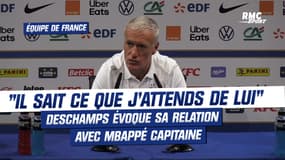 Équipe de France : "Il sait ce que j'attends de lui", Deschamps évoque sa relation avec Mbappé depuis le capitanat