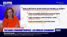 Eurométropole de Strasbourg: les règles de tri ont changé depuis le 1er janvier