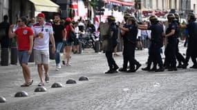 Les CRS interviennent à Marseille