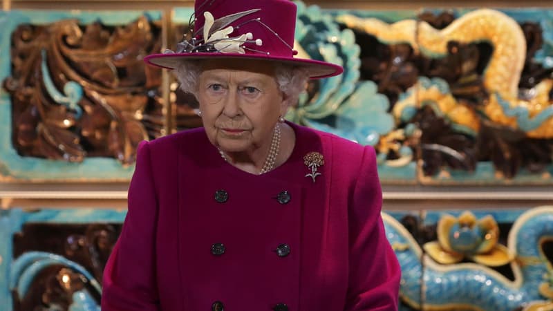La reine Elizabeth II à Londres en novembre 2017