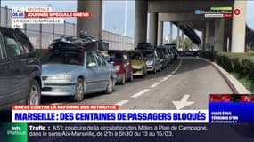 Marseille: des centaines de passagers bloqués