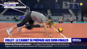 Volley: Le Cannet se prépare aux demi-finales
