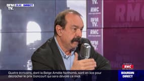 Philippe Martinez face à Jean-Jacques Bourdin en direct - 04/11