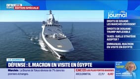 Défense: Emmanuel Macron est en visite en Égypte