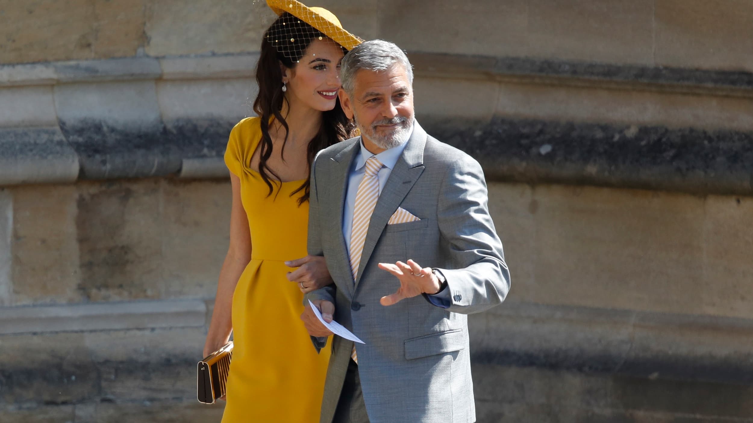 Le couple Clooney