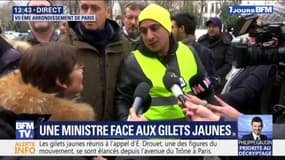Un gilet jaune interpelle Annick Girardin: "On ne vous demande pas de faire des discours de 7 heures, les Français ont faim"
