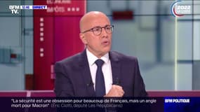 Eric Ciotti: "Eric Zemmour ne peut pas battre Emmanuel Macron"