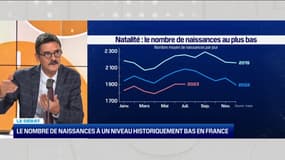 Le nombre de naissances à un niveau historiquement bas en France 