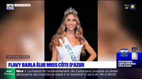 Flavy Barla a été élue Miss Côte d'Azur à Fréjus
