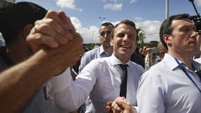 Emmanuel Macron, ce samedi à La Réunion
