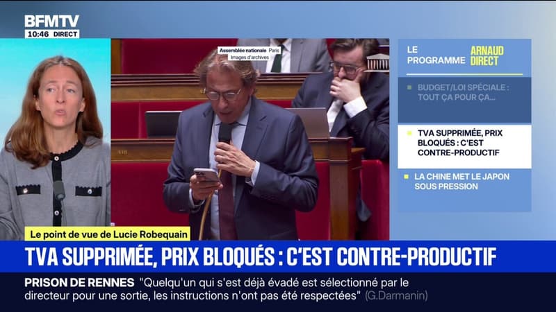 EDITO - Les députés votent pour supprimer la TVA sur les produits de première nécessité