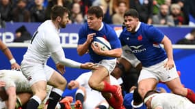 Antoine Dupont face à l'Angleterre lors du Tournoi 2020